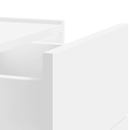 Wall-mounted Bedside Cabinets 2 pcs White 45x30x35 cm