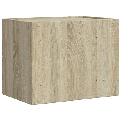 Wall-mounted Bedside Cabinet Sonoma Oak 45x30x35 cm