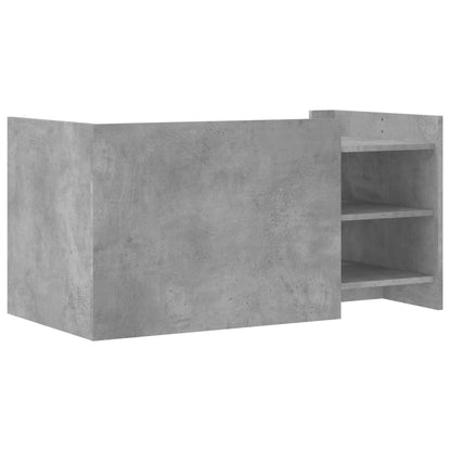 Coffee Table Concrete Grey 100x50x50 cm Engineered Wood