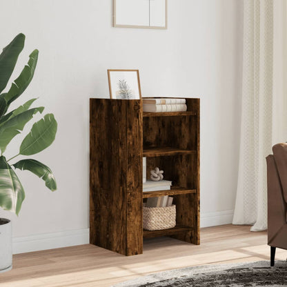 Sideboard Smoked Oak 45x35x75 cm Engineered Wood