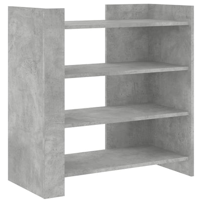 Sideboard Concrete Grey 73.5x35x75 cm Engineered Wood