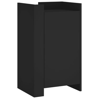 Sideboard Black 45x35x75 cm Engineered Wood