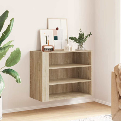 Wall Cabinet Sonoma Oak 75x35x60 cm Engineered Wood