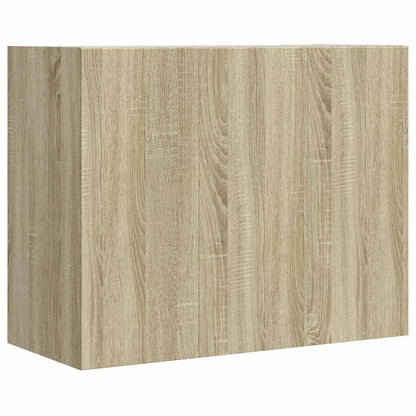 Wall Cabinet Sonoma Oak 75x35x60 cm Engineered Wood