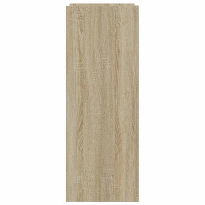 Shoe Cabinet Sonoma Oak 74.5x37.5x100 cm Engineered Wood