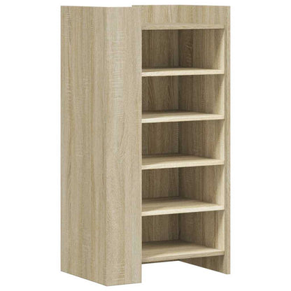 Shoe Cabinet Sonoma Oak 52x37.5x100 cm Engineered Wood