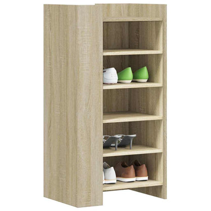 Shoe Cabinet Sonoma Oak 52x37.5x100 cm Engineered Wood