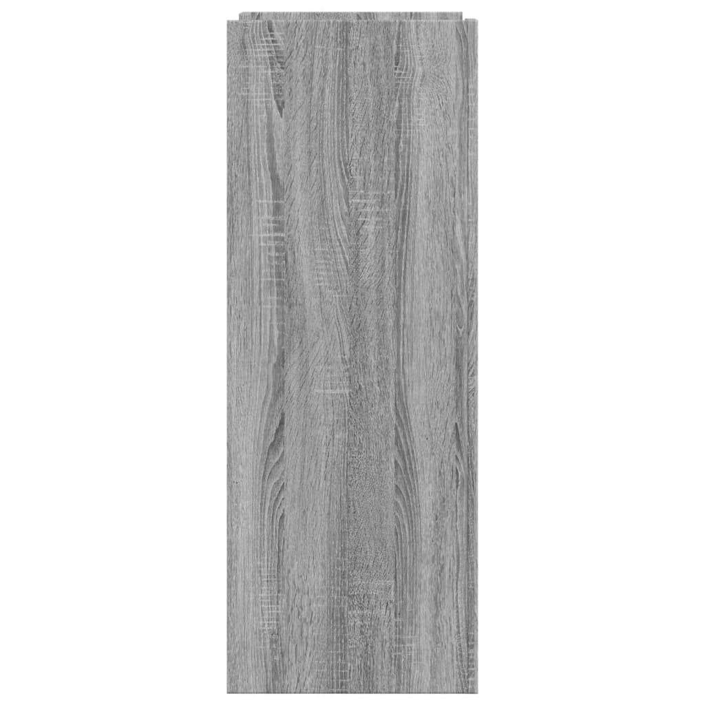 Shoe Cabinet Grey Sonoma 52x37.5x100 cm Engineered Wood