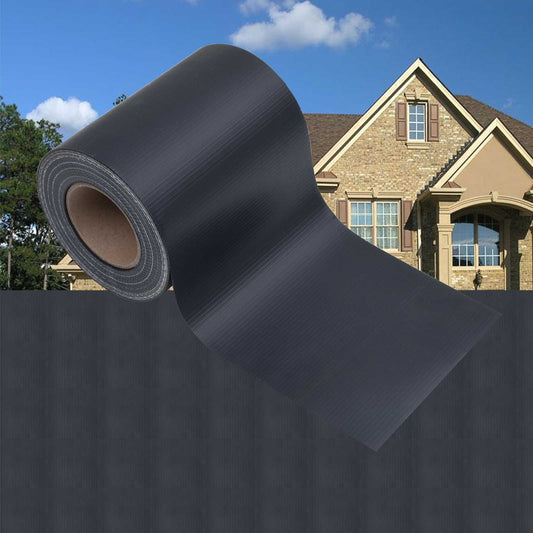 Garden Privacy Screens 70 x 0.19 m PVC Dark Grey
