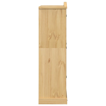 Wardrobe Corona 102x52x186 cm Solid Wood Pine