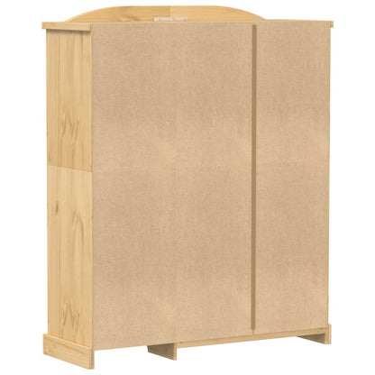 Wardrobe Corona 151.5x52x186 cm Solid Wood Pine