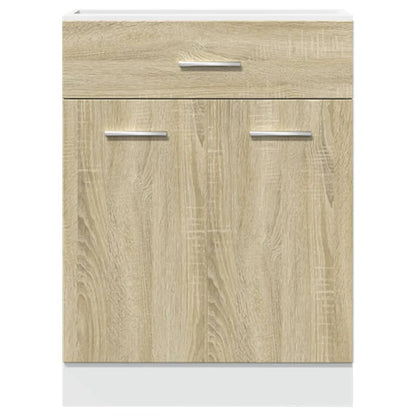 Drawer Bottom Cabinet Lyon Sonoma Oak 60x46x81.5 cm Engineered Wood