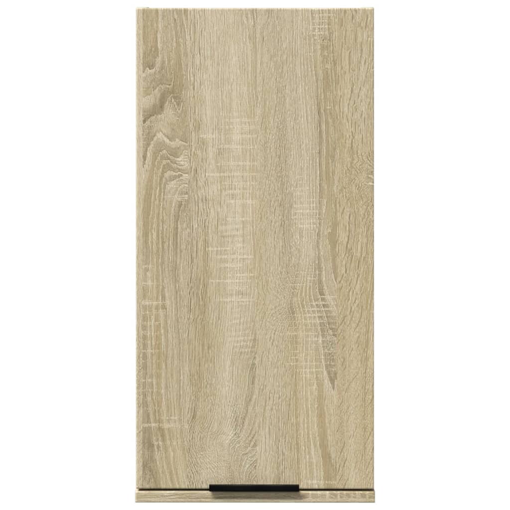 Wall-mounted Bathroom Cabinet Sonoma Oak 32x20x67 cm