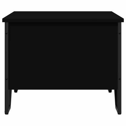 Coffee Table Black 75x51x40 cm Engineered Wood