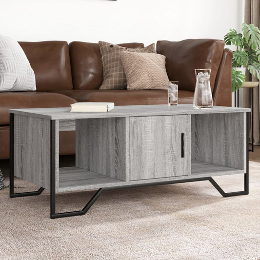Coffee Table Grey Sonoma 100x51x40 cm Engineered Wood