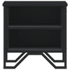 Bedside Cabinet Black 40x30x40 cm Engineered Wood