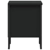 Bedside Cabinet Black 40x30x40 cm Engineered Wood