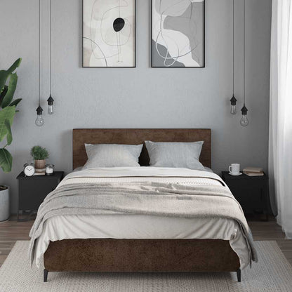 Bedside Cabinets 2 pcs Black 40x30x40 cm Engineered Wood