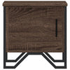 Bedside Cabinet Brown Oak 40x30x40 cm Engineered Wood