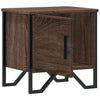 Bedside Cabinet Brown Oak 40x30x40 cm Engineered Wood