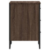 Bedside Cabinet Brown Oak 40x41x60 cm Engineered Wood