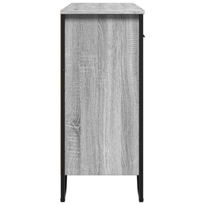 Sideboard Grey Sonoma 97x32.5x74.5 cm Engineered Wood