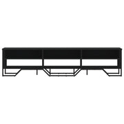 TV Cabinet Black 180x34x41 cm Engineered Wood