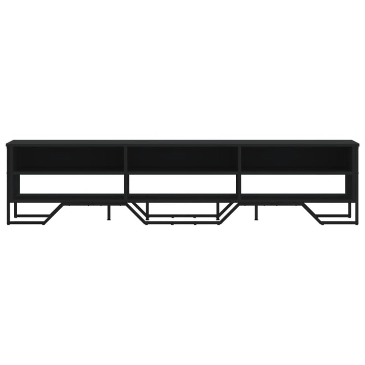 TV Cabinet Black 180x34x41 cm Engineered Wood