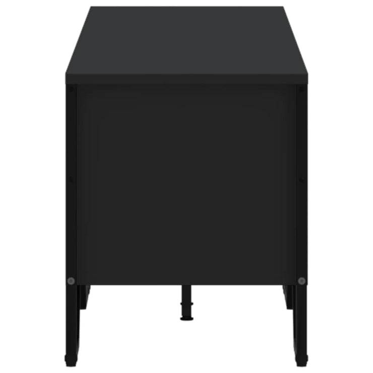 TV Cabinet Black 180x34x41 cm Engineered Wood