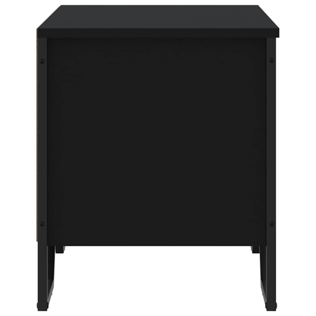 Shoe Cabinet Black 90x38x45.5 cm Engineered Wood