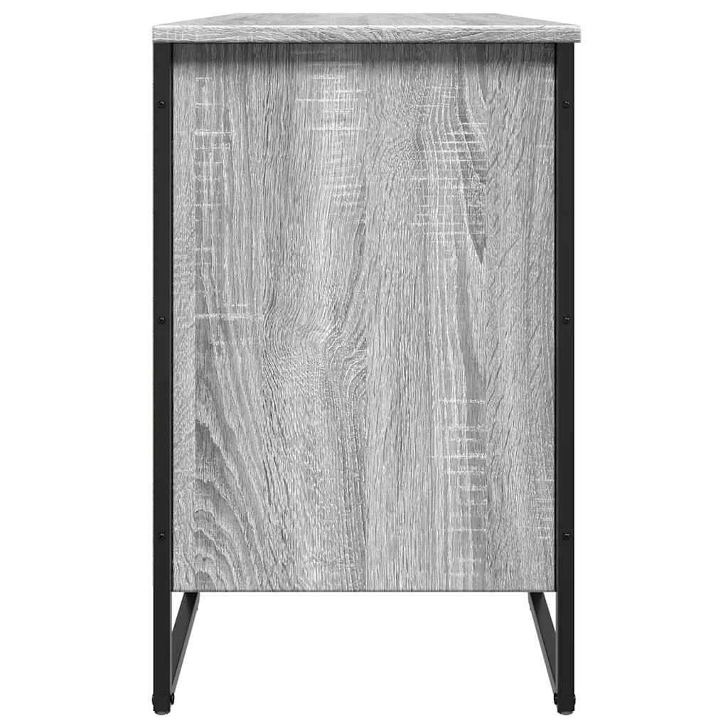 Shoe Cabinet Grey Sonoma 90x38x61.5 cm Engineered Wood