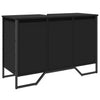 Bathroom Sink Cabinet Black 91x35x60 cm Engineered Wood