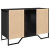 Bathroom Sink Cabinet Black 91x35x60 cm Engineered Wood