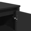 Bathroom Sink Cabinet Black 91x35x60 cm Engineered Wood
