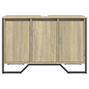 Bathroom Sink Cabinet Sonoma Oak 91x35x60 cm Engineered Wood