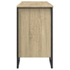 Bathroom Sink Cabinet Sonoma Oak 91x35x60 cm Engineered Wood
