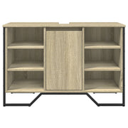 Bathroom Sink Cabinet Sonoma Oak 91x35x60 cm Engineered Wood