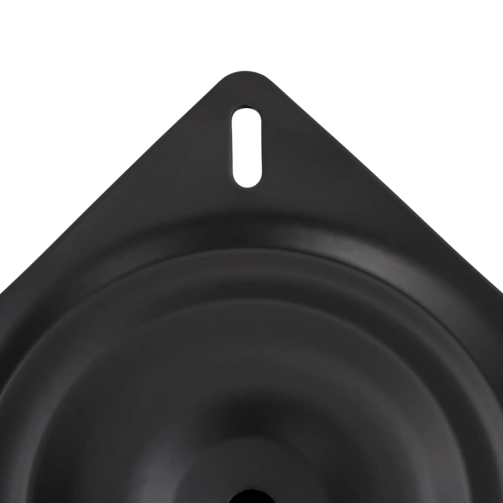 Boat Seat Pedestal Black 33 cm Steel
