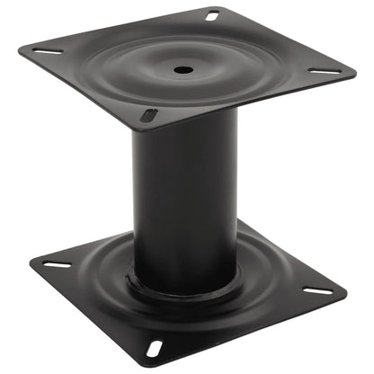 Boat Seat Pedestal with 360° Seat Swivel Steel