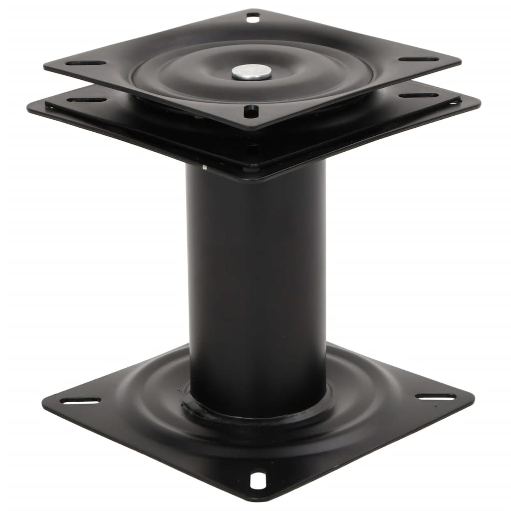 Boat Seat Pedestal with 360° Seat Swivel Steel