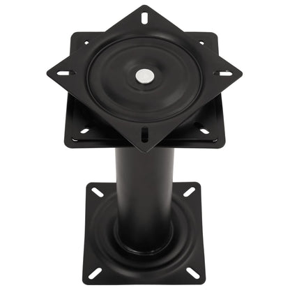 2 pcs Boat Seat Pedestals with 360° Seat Swivel Steel