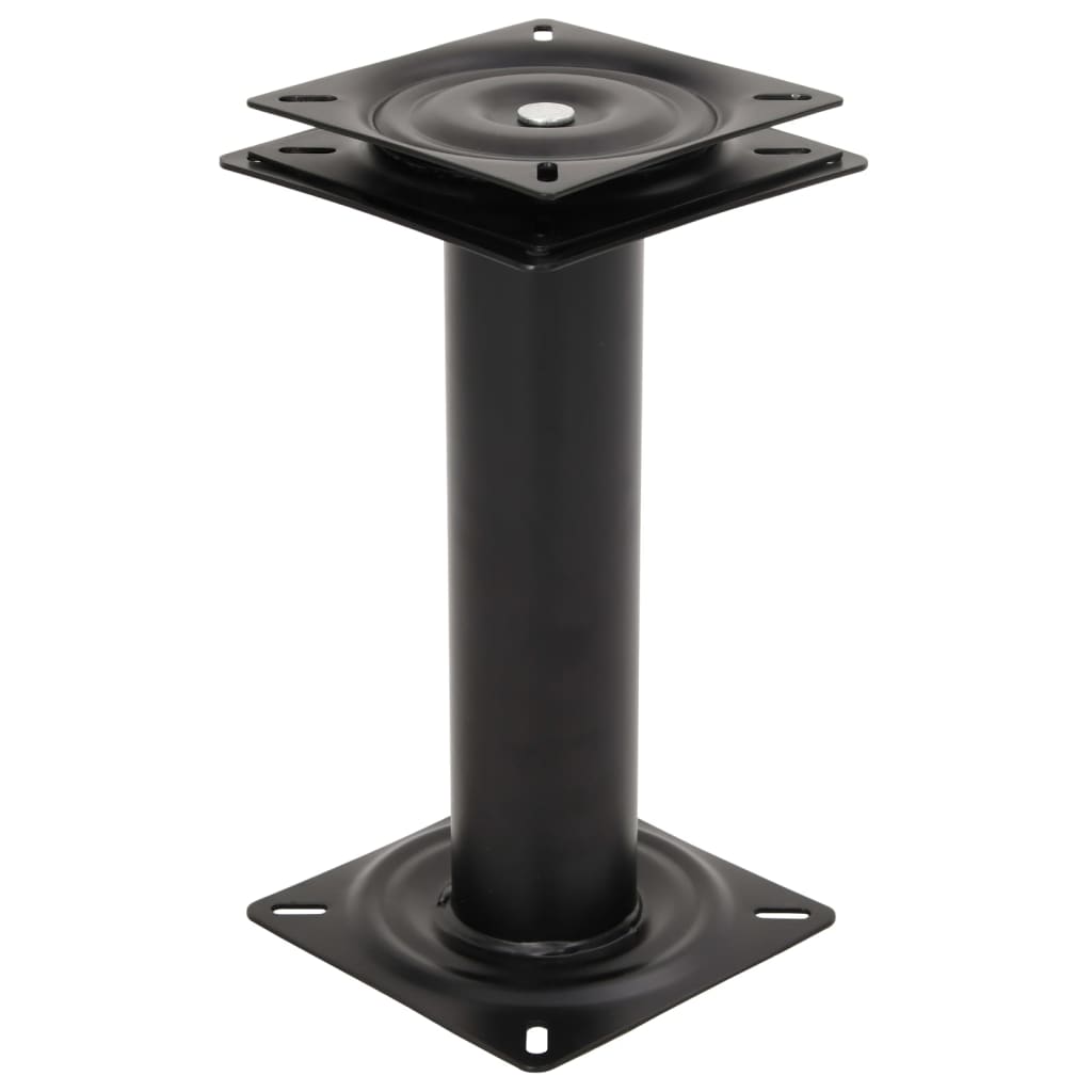 2 pcs Boat Seat Pedestals with 360° Seat Swivel Steel