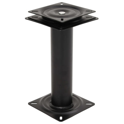 2 pcs Boat Seat Pedestals with 360° Seat Swivel Steel