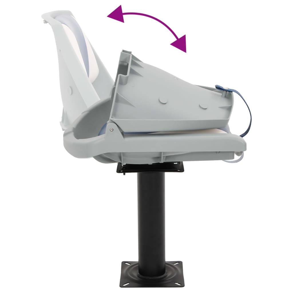 Boat Seat with Pedestal 360° Rotatable