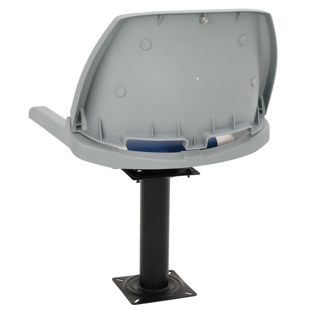 Boat Seats 2 pcs with Pedestal 360° Rotatable