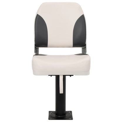 Boat Seats 2 pcs with Pedestal 360° Rotatable