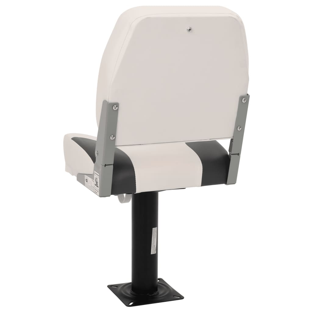 Boat Seats 2 pcs with Pedestal 360° Rotatable