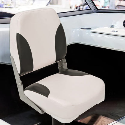 Boat Seats 2 pcs with Pedestal 360° Rotatable