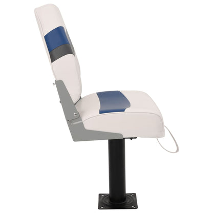 Boat Seats 2 pcs with Pedestal 360° Rotatable