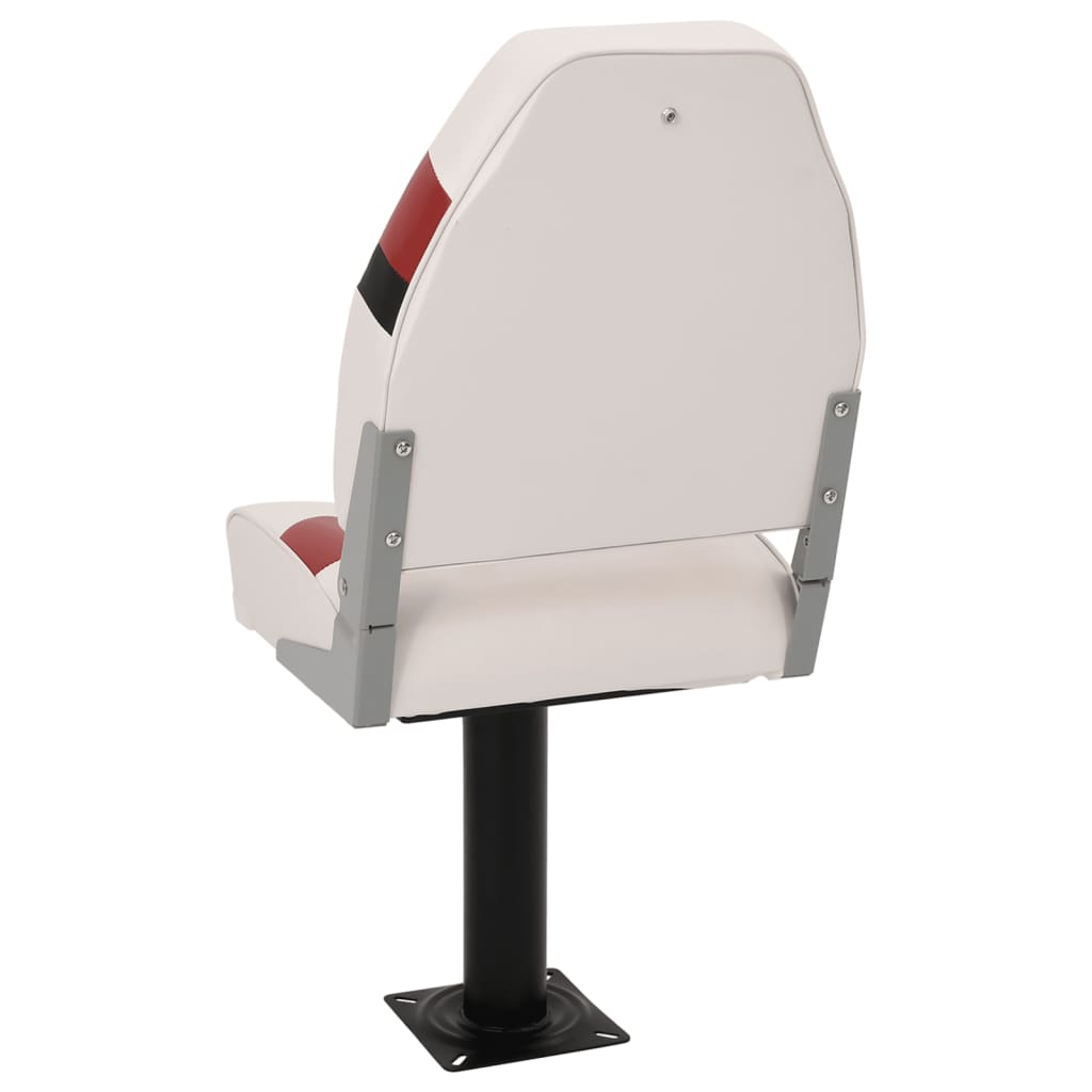 Boat Seats 2 pcs with Pedestal 360° Rotatable